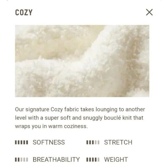 Skims Cozy Knit Fuzzy Pants in ONYX - Picture 7 of 9